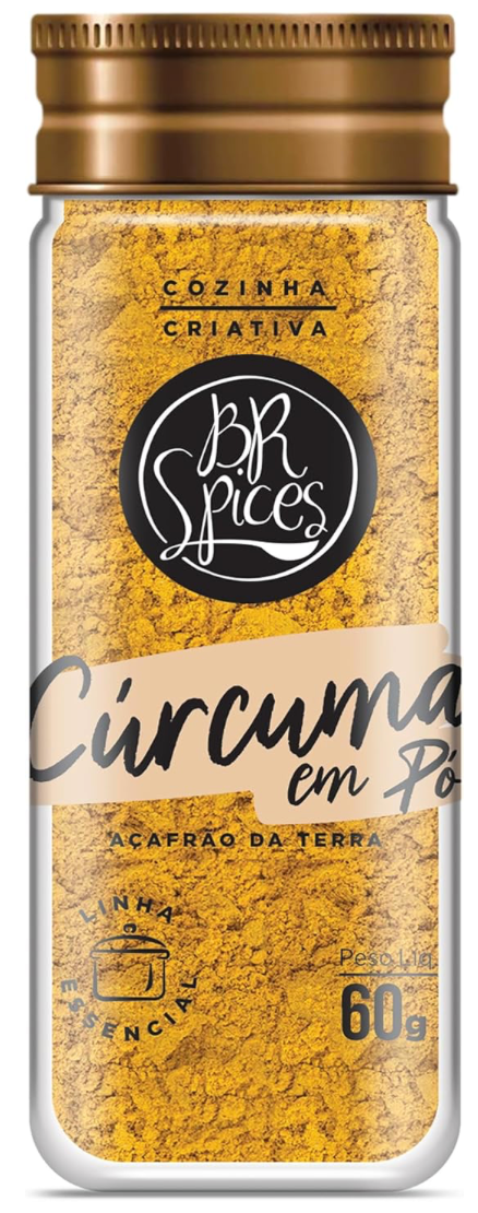 BR Spices Tempero Cúrcuma em pó 60G
