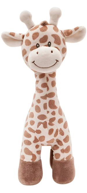 Buba Hora do Soninho Girafinha Pelúcia Macia Cor Marrom