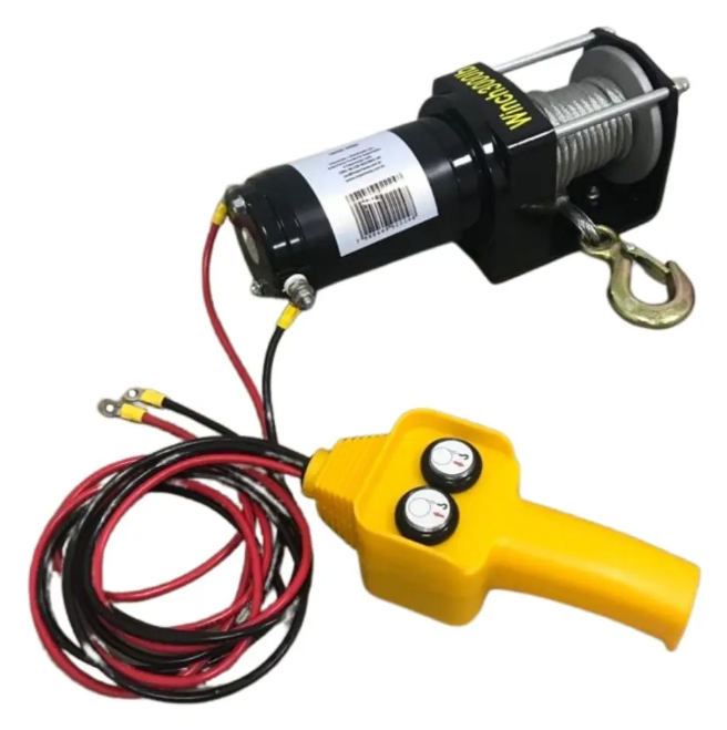 Guincho Elétrico 3000LB Cabo Aço 6m 1361Kg Importway