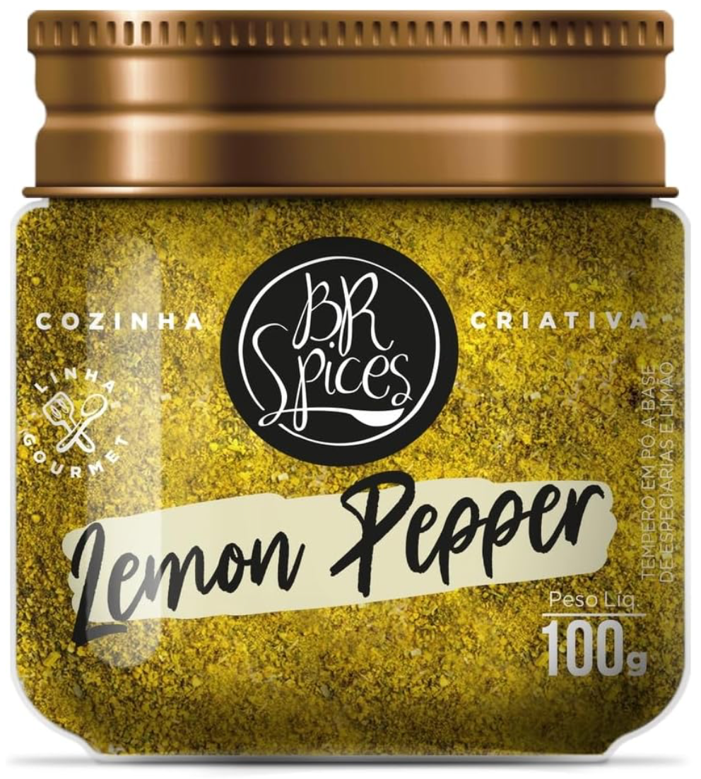 Tempero Pó Lemon Pepper Br Spices